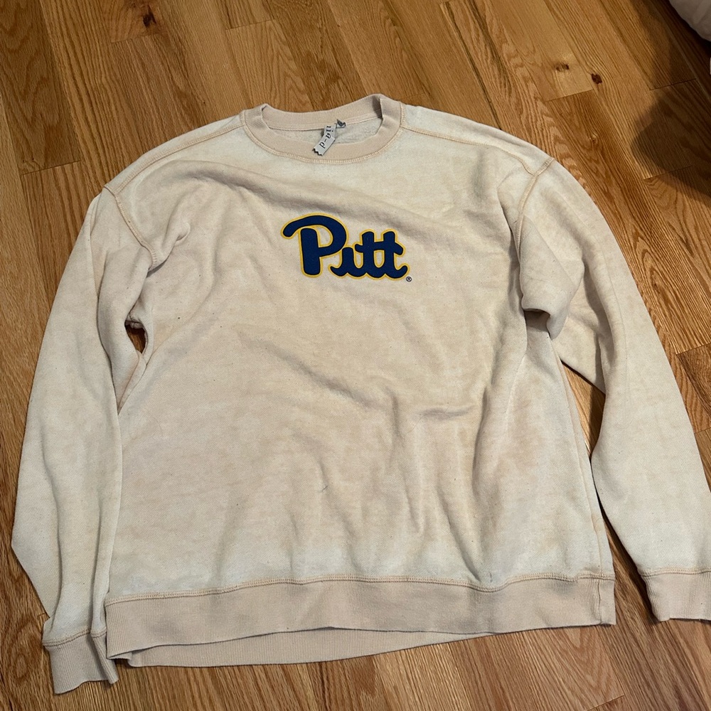 Pitt Cream Sweater